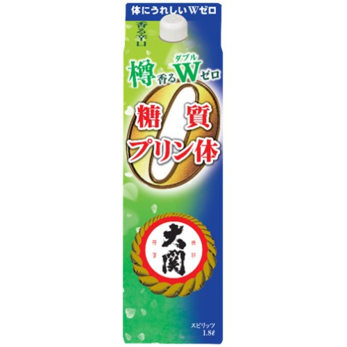 大関 樽香る糖質プリン体Wゼロ 1.8L