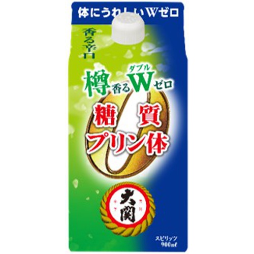 大関 樽香る糖質プリン体Wゼロ 900ml