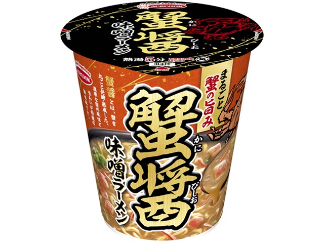 エース まるごと蟹の旨み 蟹醤味噌ラーメン【11/17 新商品】