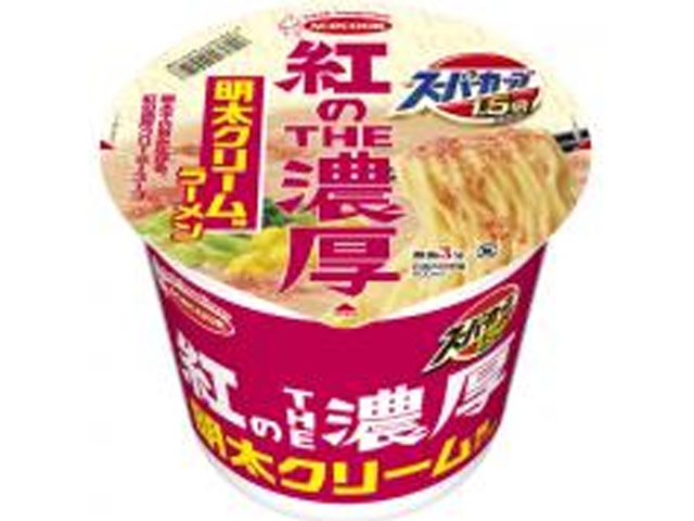 スーパーカップ紅のTHE濃厚明太クリーム味ラーメン【01/19 新商品】