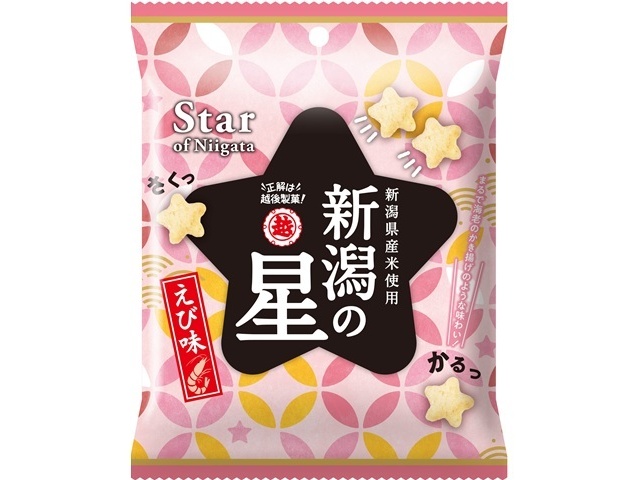 ◆越後 36g新潟の星 えび味36g【03/23 新商品】