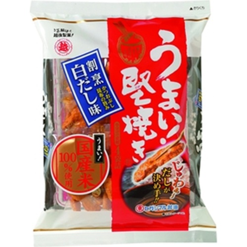 越後 うまい!堅焼き割烹白だし味 96g