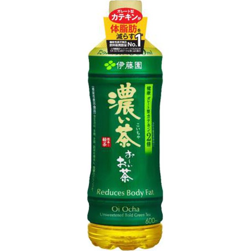 伊藤園 お〜いお茶濃い茶 手売用 P600ml