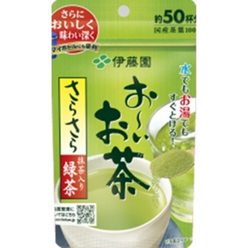 伊藤園 お〜いお茶抹茶入りさらさら緑茶 40g