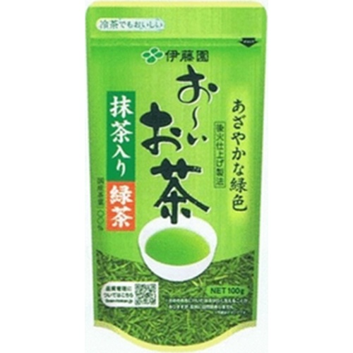 伊藤園 お〜いお茶抹茶入り緑茶 100g