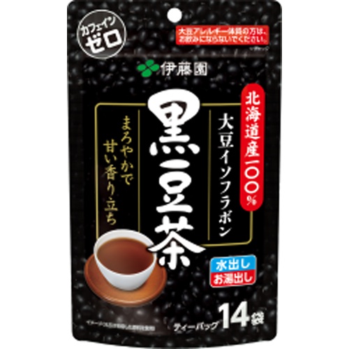 伊藤園 北海道産100%黒豆茶ティーバッグ14袋