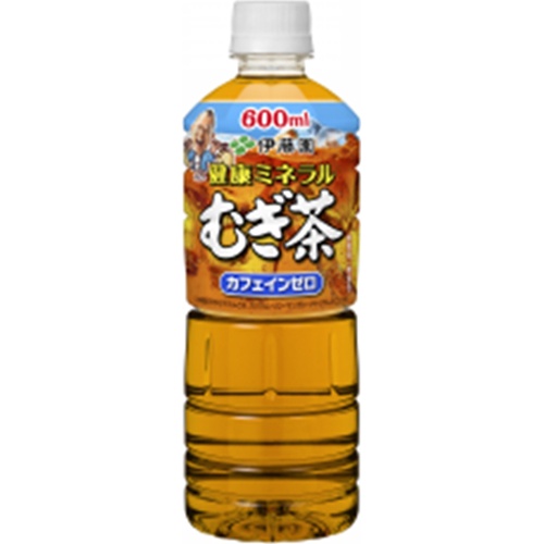 伊藤園 健康ミネラルむぎ茶 自販機用P600ml