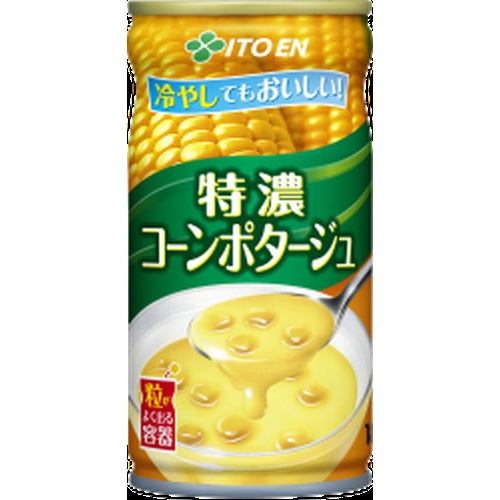 伊藤園 特濃コーンポタージュ 185g 商品紹介 お菓子 駄菓子の仕入れや激安ネット通販なら菓子卸問屋タジマヤ