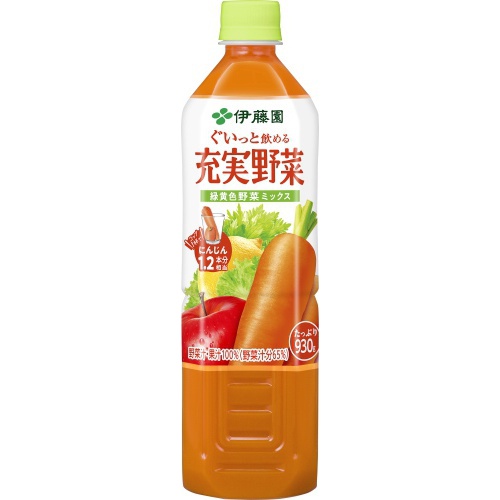 伊藤園 充実野菜 緑黄色野菜ミックス930g