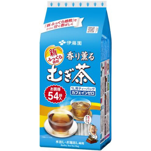 伊藤園 香り薫るむぎ茶ティーバッグ 54袋