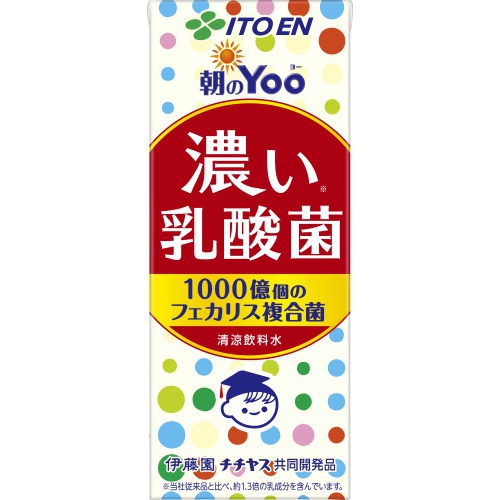 伊藤園 朝のYoo 濃い乳酸菌紙200ml