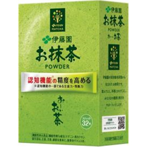 伊藤園 機能性表示お〜いお茶お抹茶スティック32本