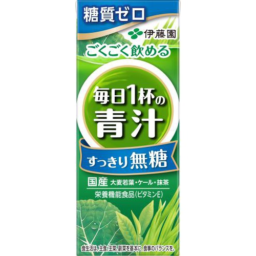 伊藤園 毎日1杯の青汁無糖 紙200ml