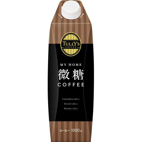 タリーズ 微糖屋根型キャップ付き 1L
