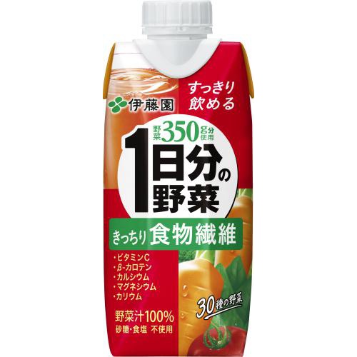 伊藤園 1日分の野菜きっちり食物繊維 紙330ml