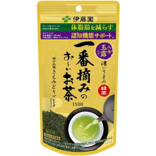 伊藤園 一番摘みのお〜いお茶1500番100g