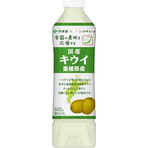 伊藤園 ニッポンエール 愛媛県産キウイP500g【08/29 新商品】