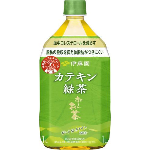 伊藤園 お〜いお茶 カテキン緑茶1L
