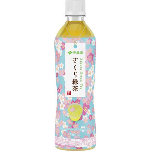 伊藤園 さくら緑茶 P500ml