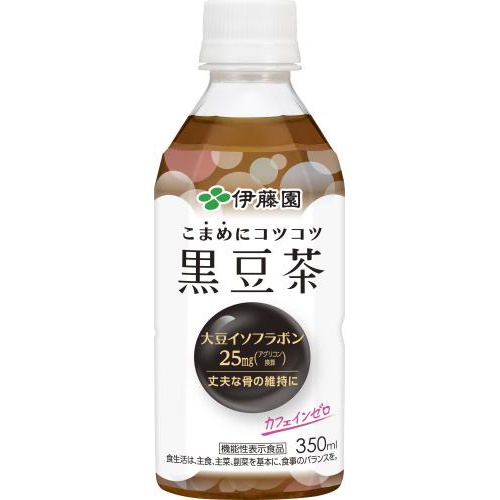 伊藤園 こまめにコツコツ黒豆茶 P350ml