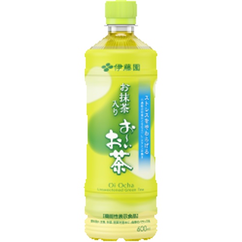 伊藤園 お抹茶入りお〜いお茶 P600ml