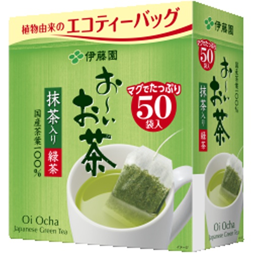 伊藤園 お〜いお茶エコティーバッグ緑茶50袋