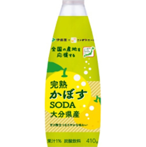 伊藤園 完熟かぼすSODA大分県産 P410ml