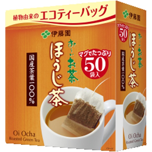 伊藤園 お〜いお茶エコティーバッグほうじ茶50袋