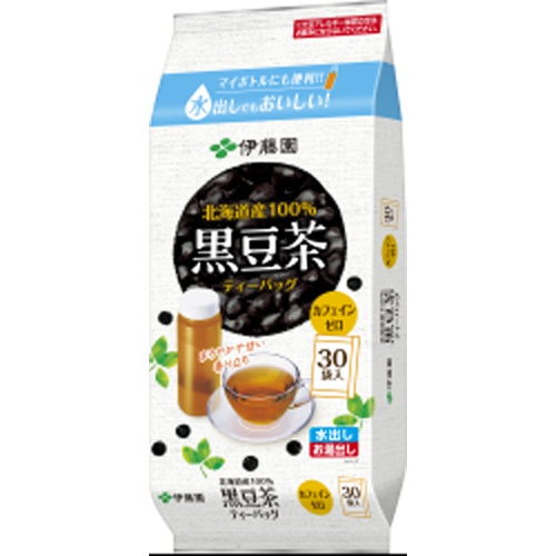 伊藤園 北海道産100%黒豆茶ティーバッグ30袋【03/18 新商品】