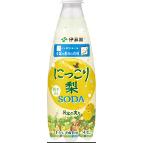 伊藤園 ニッポンエール栃木県産梨ソーダP410ml【07/07 新商品】