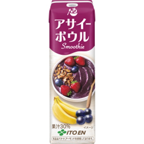 伊藤園 アサイーボウルスムージー紙240ml【06/16 新商品】