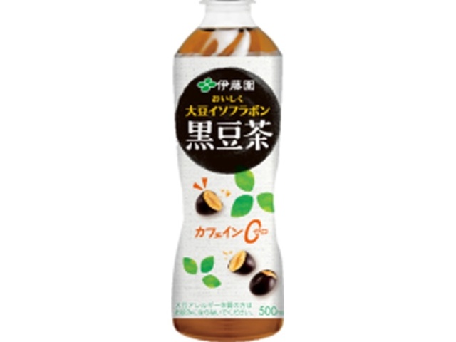 伊藤園 おいしく大豆イソフラボン黒豆茶P500ml【09/01 新商品】