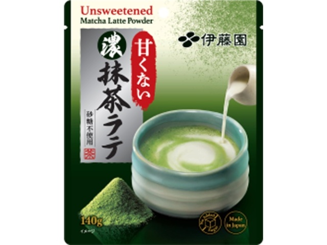 伊藤園 くない濃い抹茶ラテ 粉140g【09/01 新商品】