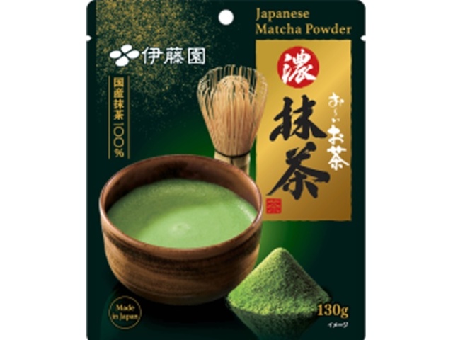 伊藤園 お~いお茶濃い抹茶 粉130g【09/01 新商品】