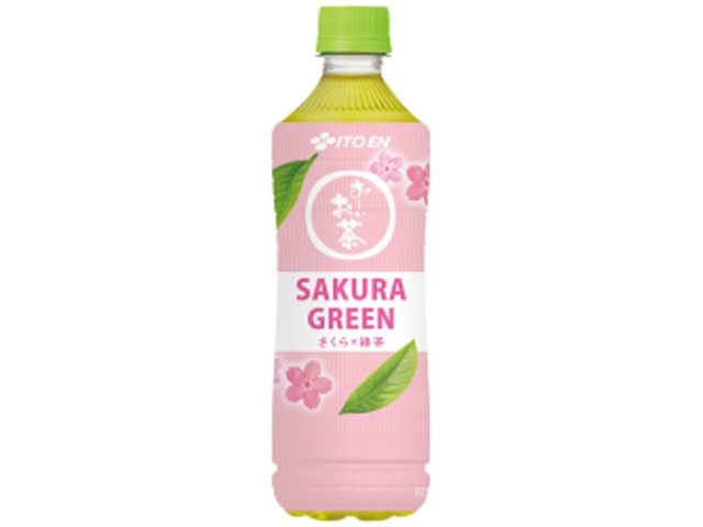 伊藤園 お~いお茶サクラグリーン P600ml【01/19 新商品】