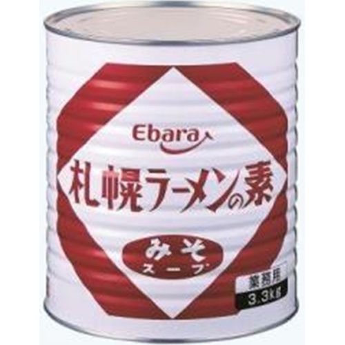 エバラ 札幌ラーメンの素みそスープ3.3kg業務用
