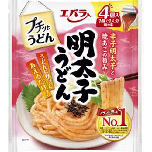 エバラ プチッとうどん明太子うどん 4個