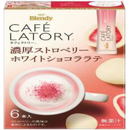 AGF カフェラトリーストロベリーホワイト6本