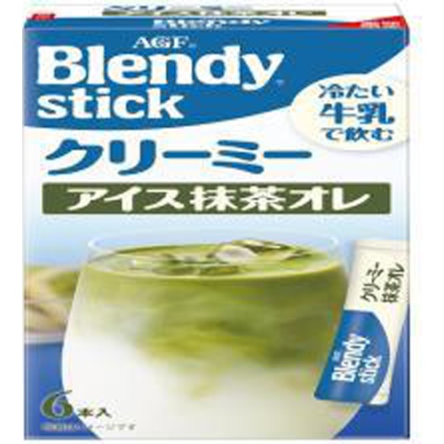 ブレンディ クリーミーアイス抹茶オレ6本【03/01 新商品】