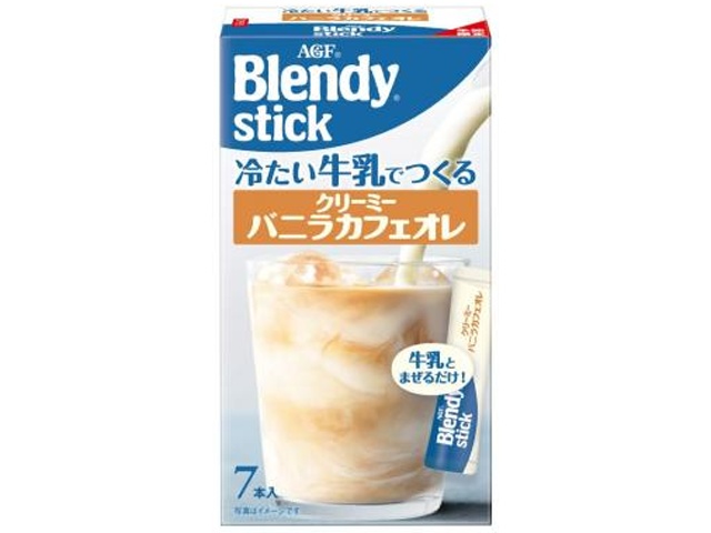 ブレンディ 牛乳でつくるバニラカフェオレ 7本【03/02 新商品】