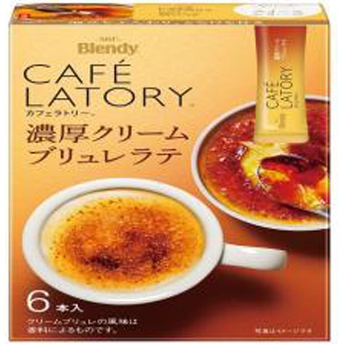 AGF カフェラトリー クリームブリュレラテ6本