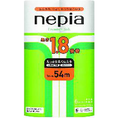 ネピア プレミアムソフト1.8倍6RD