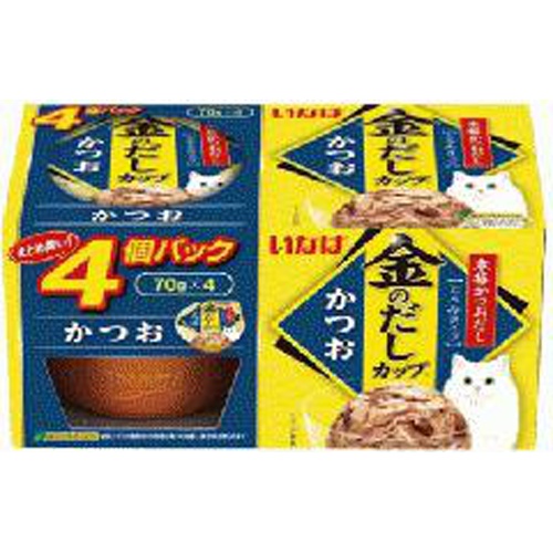 いなば 金のだしカップ かつお70g×4P