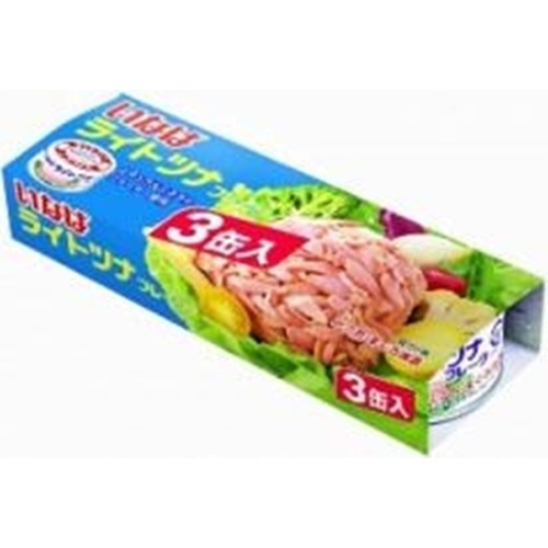 いなば ライトツナフレーク 3缶