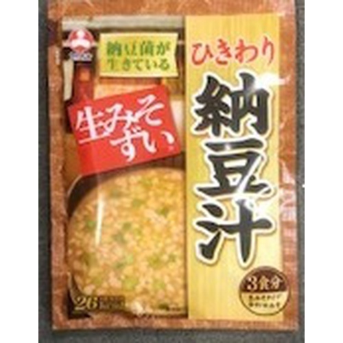 旭松 生みそずい ひきわり納豆汁3食