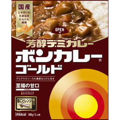 大塚 ボンカレーゴールド芳醇デミカレー甘口180g