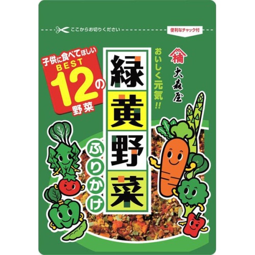 大森屋 緑黄野菜ふりかけ中袋 23g