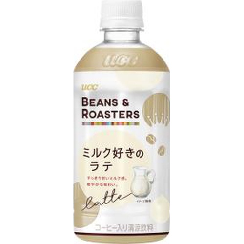 UCC B&R ミルク好きのラテP450ml