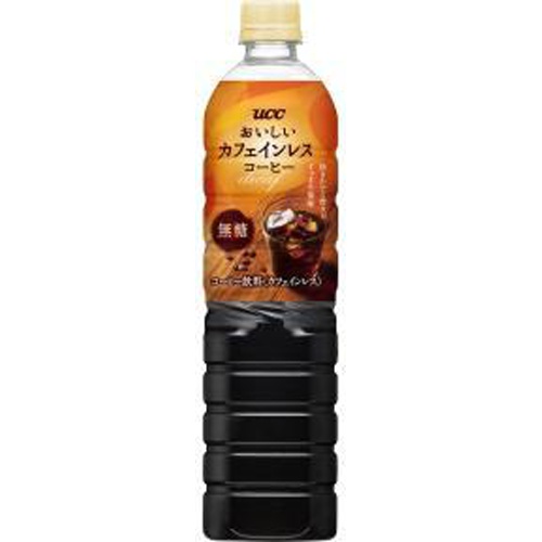 UCC カフェインレスコーヒー無糖P900ml