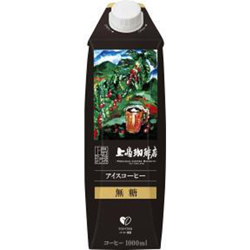 上島珈琲店 アイスコーヒー無糖1000ml